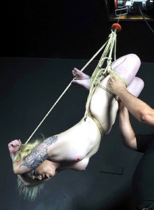 Sex slave in bondage sex